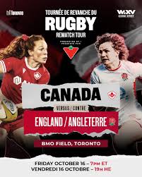 Canada vs England : Women's Rugby Rematch Tour