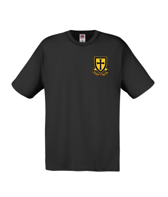 Crusaders Black T-Shirt - Maple Leaf