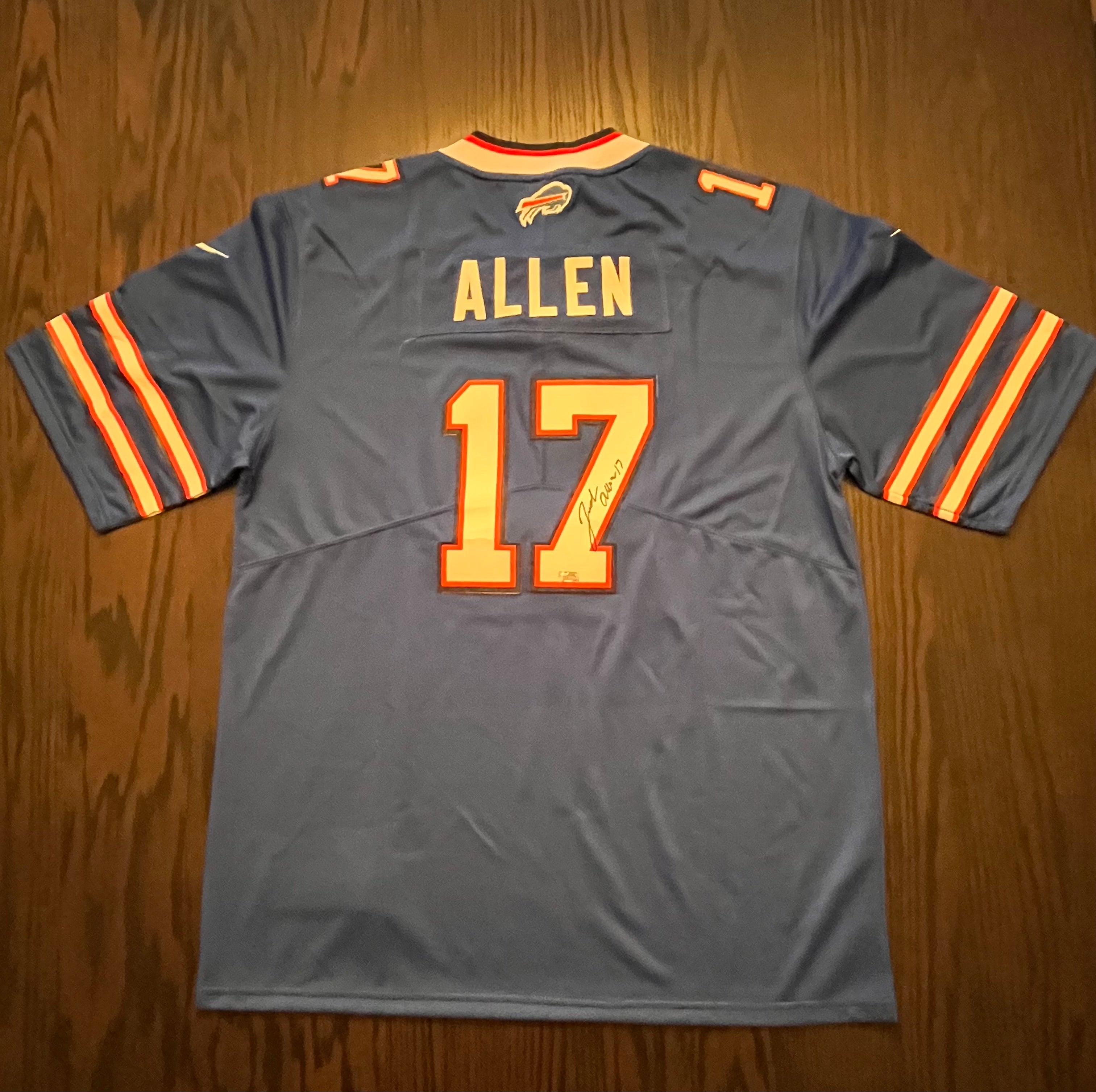 Signed Allen Buffalo Bills Jersey