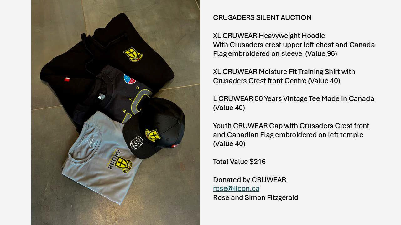 CRUWEAR Clothing items