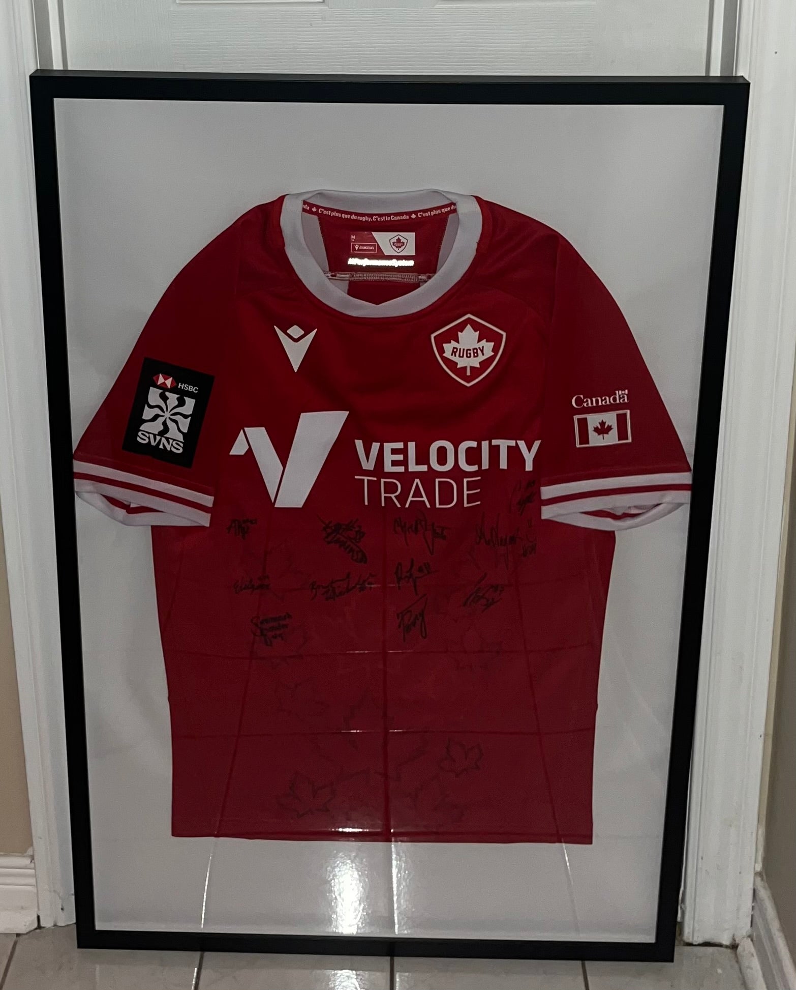 Rugby Canada : Women's Signed Jersey