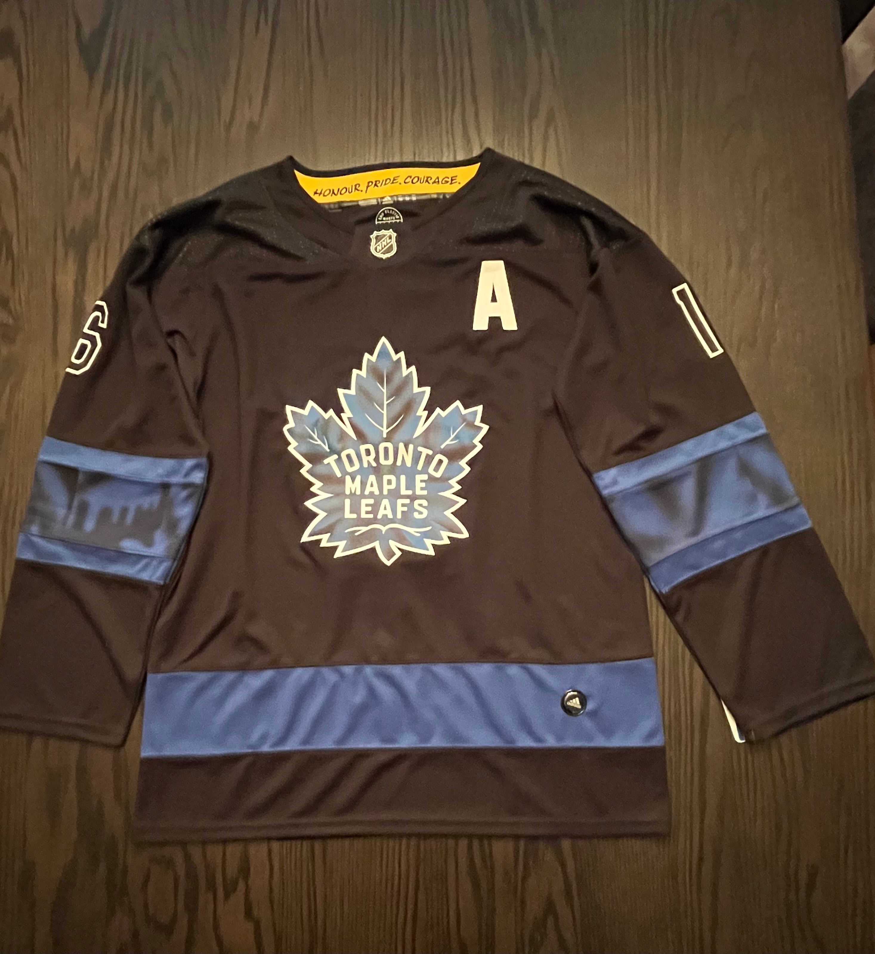 Signed Marner Leafs Jersey