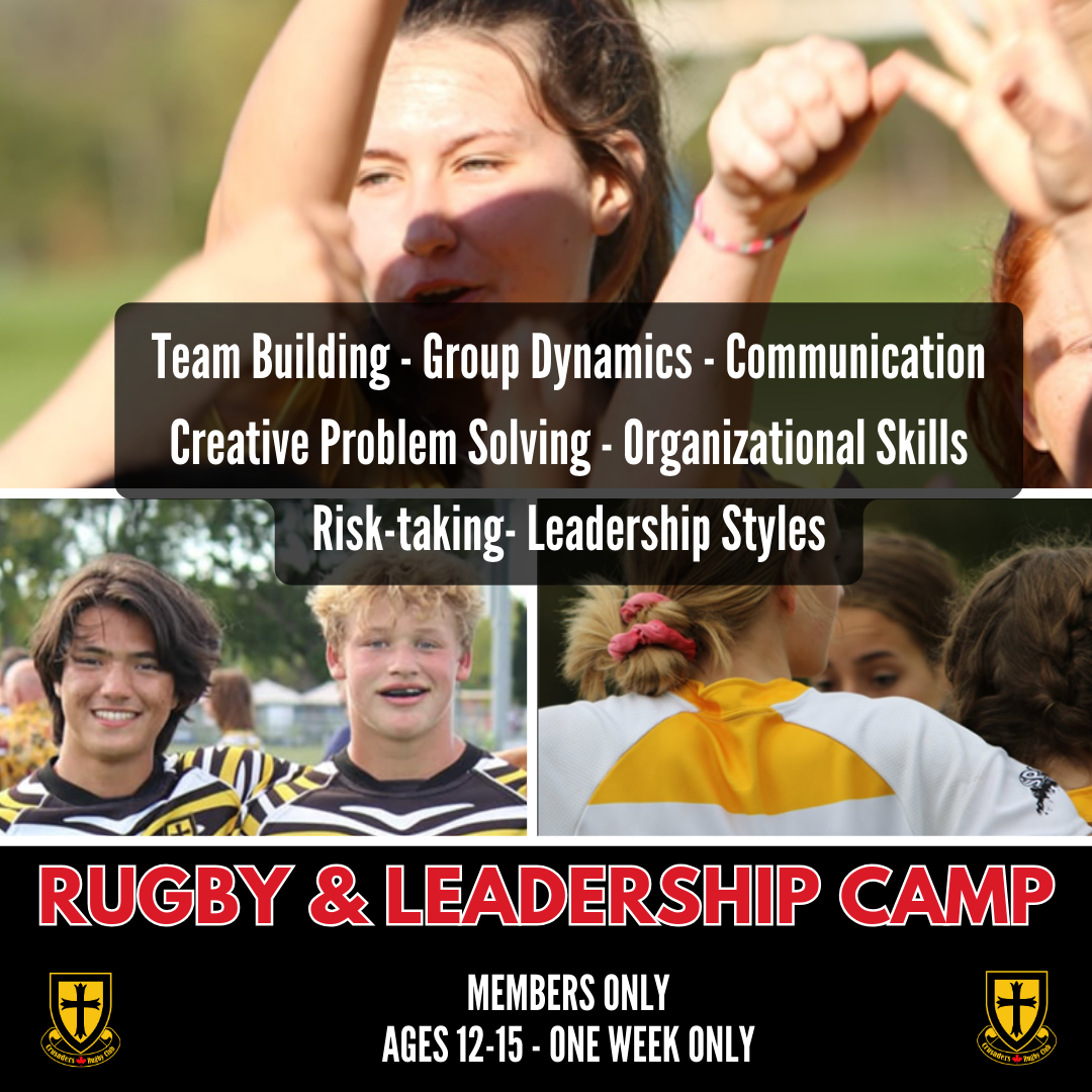 Rugby & Leadership Camp (12-15 year-olds)